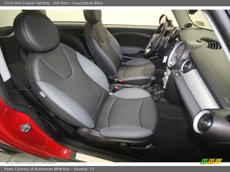 Chili Red / Grey/Carbon Black 2010 Mini Cooper Hardtop