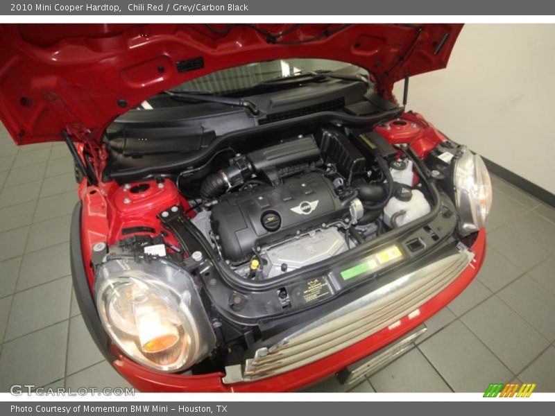 Chili Red / Grey/Carbon Black 2010 Mini Cooper Hardtop