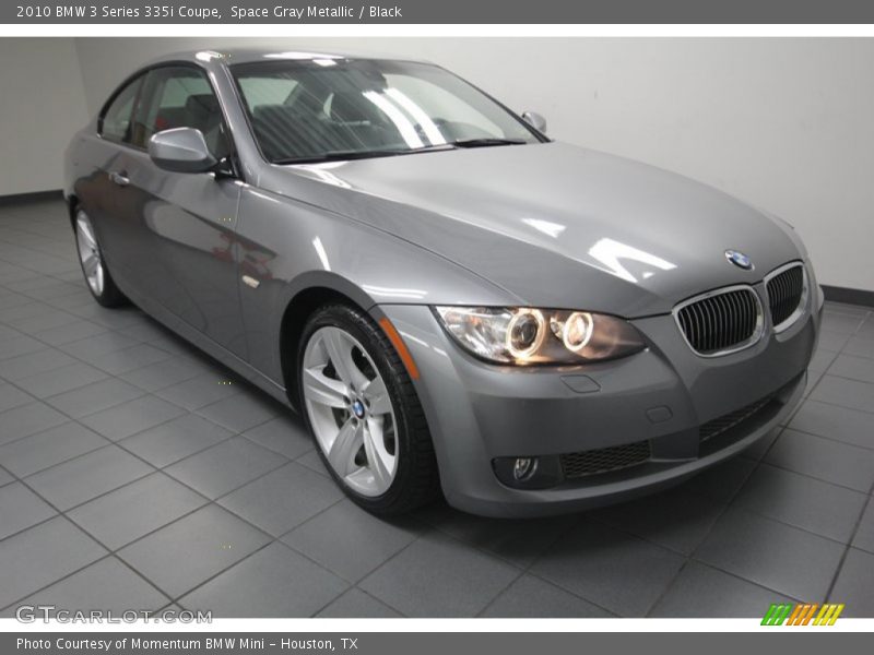 Space Gray Metallic / Black 2010 BMW 3 Series 335i Coupe