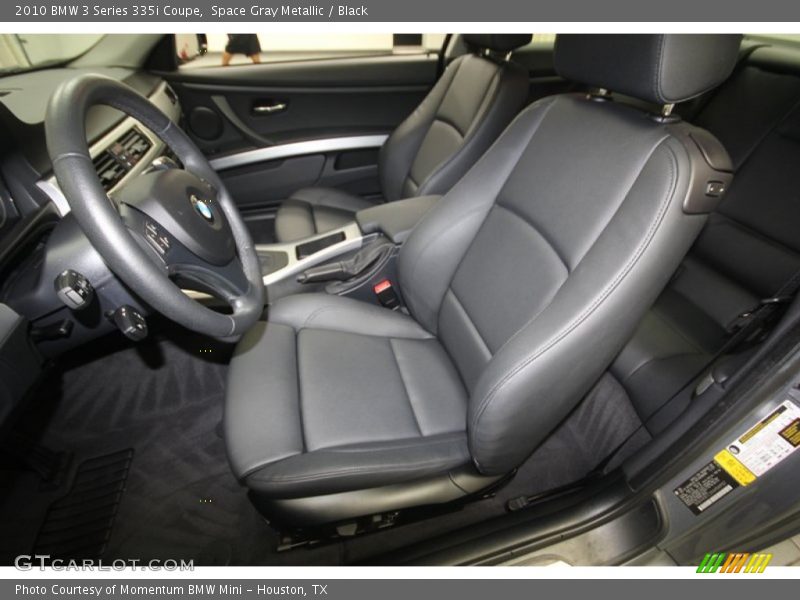 Space Gray Metallic / Black 2010 BMW 3 Series 335i Coupe
