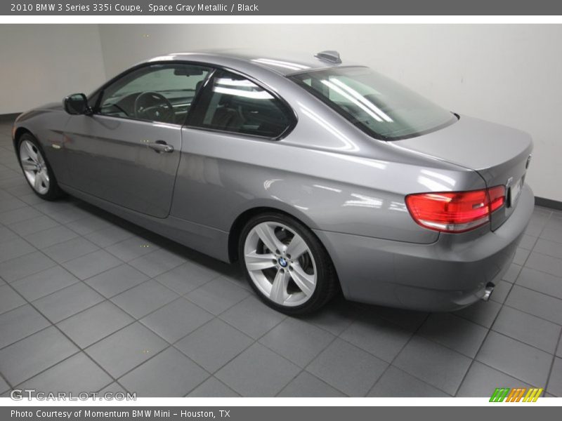 Space Gray Metallic / Black 2010 BMW 3 Series 335i Coupe