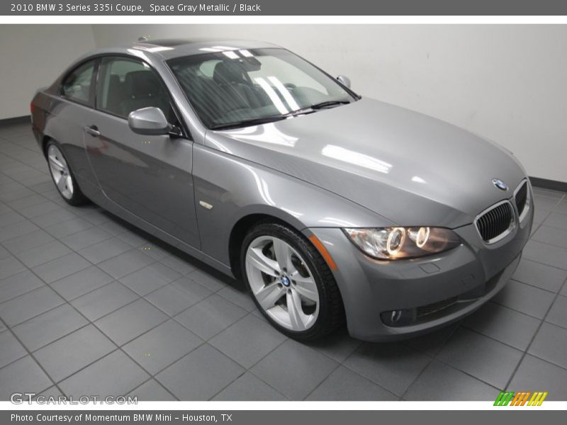 Space Gray Metallic / Black 2010 BMW 3 Series 335i Coupe