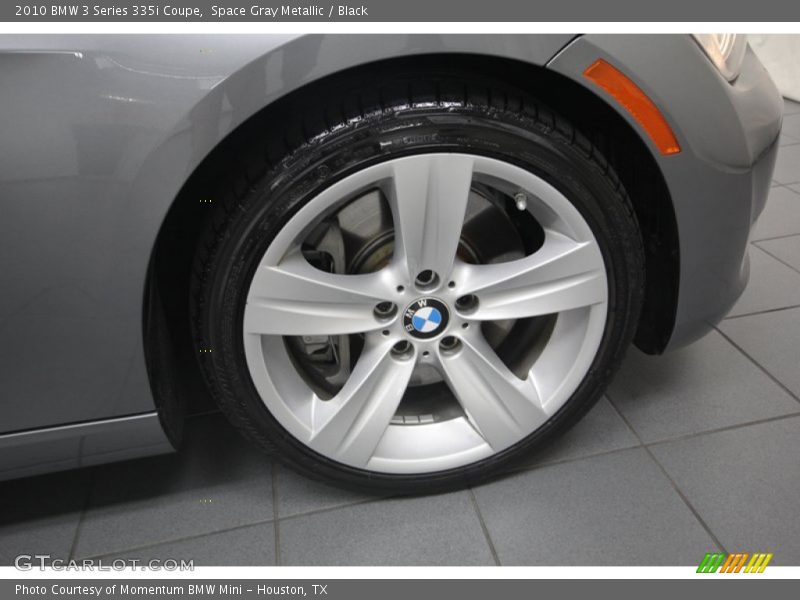 Space Gray Metallic / Black 2010 BMW 3 Series 335i Coupe