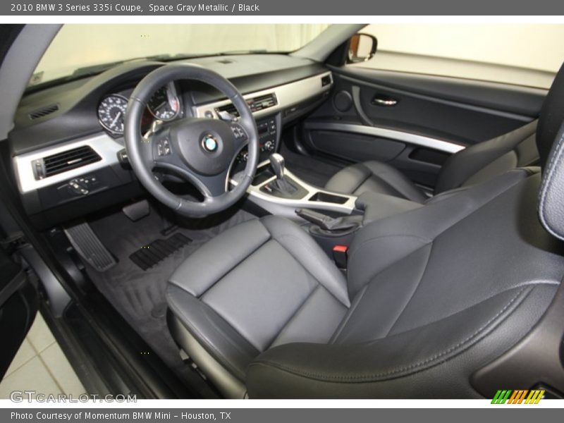 Space Gray Metallic / Black 2010 BMW 3 Series 335i Coupe