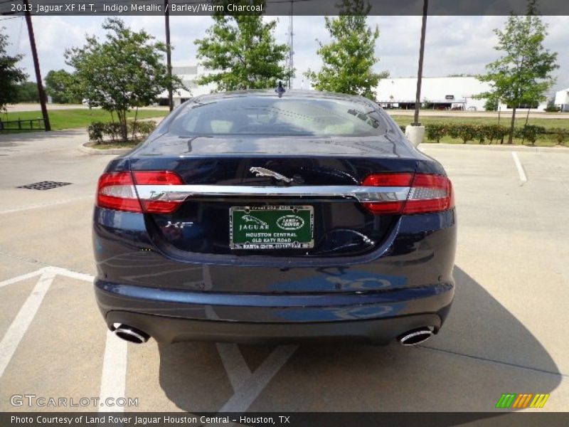 Indigo Metallic / Barley/Warm Charcoal 2013 Jaguar XF I4 T