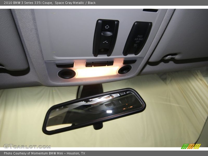 Space Gray Metallic / Black 2010 BMW 3 Series 335i Coupe