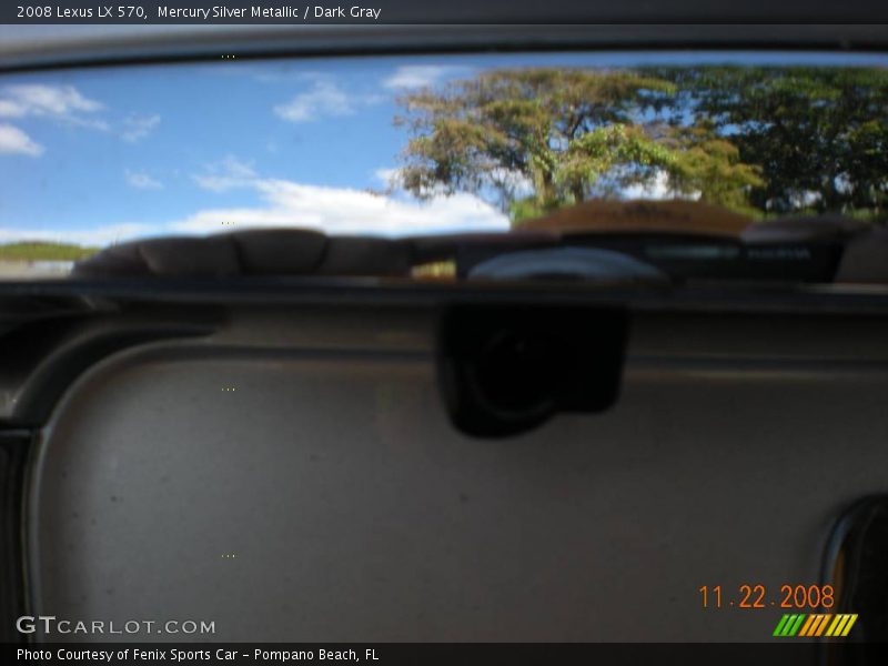 Mercury Silver Metallic / Dark Gray 2008 Lexus LX 570