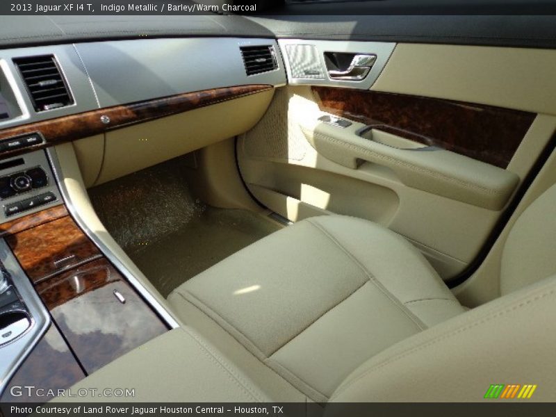 Indigo Metallic / Barley/Warm Charcoal 2013 Jaguar XF I4 T