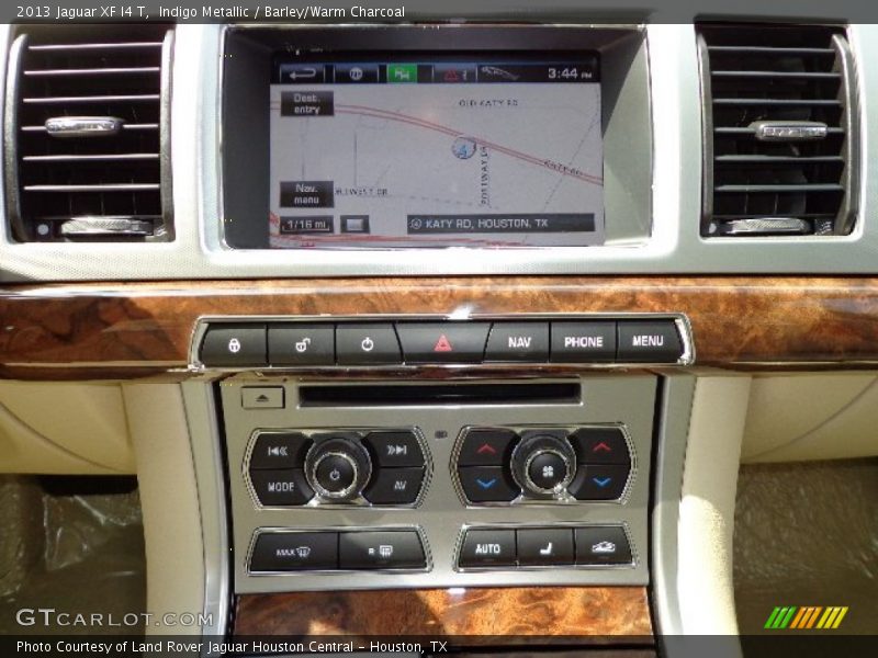 Indigo Metallic / Barley/Warm Charcoal 2013 Jaguar XF I4 T