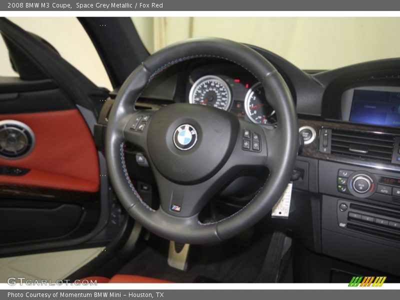 Space Grey Metallic / Fox Red 2008 BMW M3 Coupe