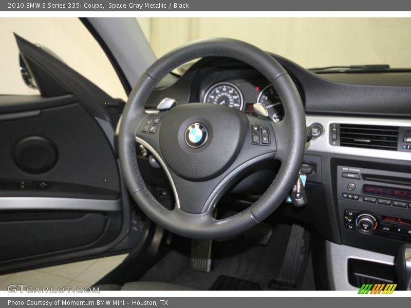 Space Gray Metallic / Black 2010 BMW 3 Series 335i Coupe