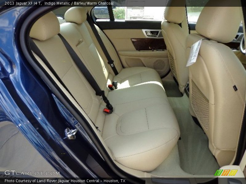 Indigo Metallic / Barley/Warm Charcoal 2013 Jaguar XF I4 T
