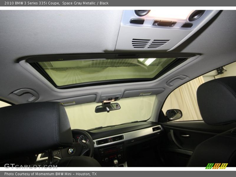 Space Gray Metallic / Black 2010 BMW 3 Series 335i Coupe