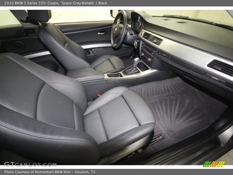Space Gray Metallic / Black 2010 BMW 3 Series 335i Coupe