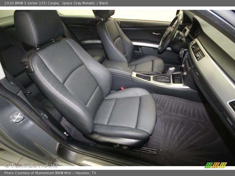 Space Gray Metallic / Black 2010 BMW 3 Series 335i Coupe