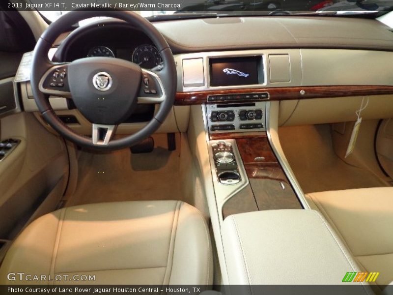 Caviar Metallic / Barley/Warm Charcoal 2013 Jaguar XF I4 T