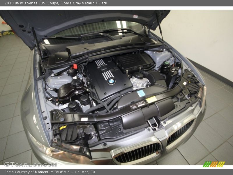 Space Gray Metallic / Black 2010 BMW 3 Series 335i Coupe