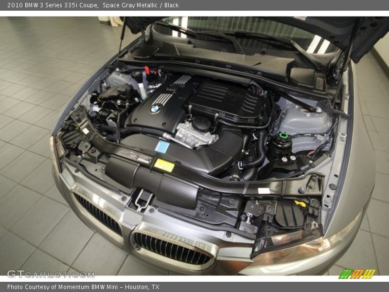 Space Gray Metallic / Black 2010 BMW 3 Series 335i Coupe