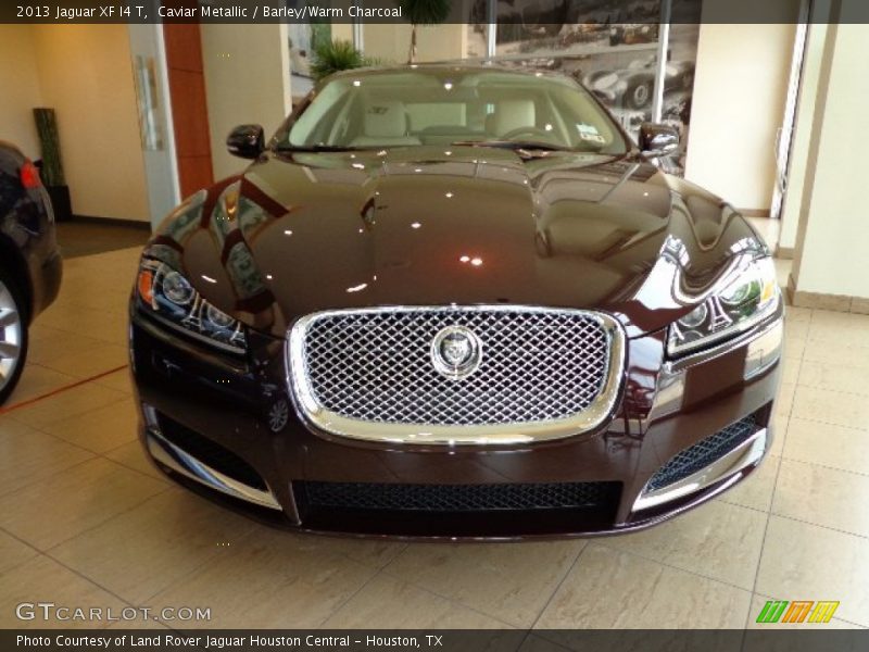 Caviar Metallic / Barley/Warm Charcoal 2013 Jaguar XF I4 T