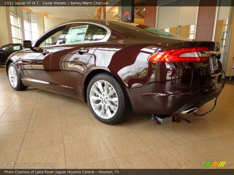 Caviar Metallic / Barley/Warm Charcoal 2013 Jaguar XF I4 T