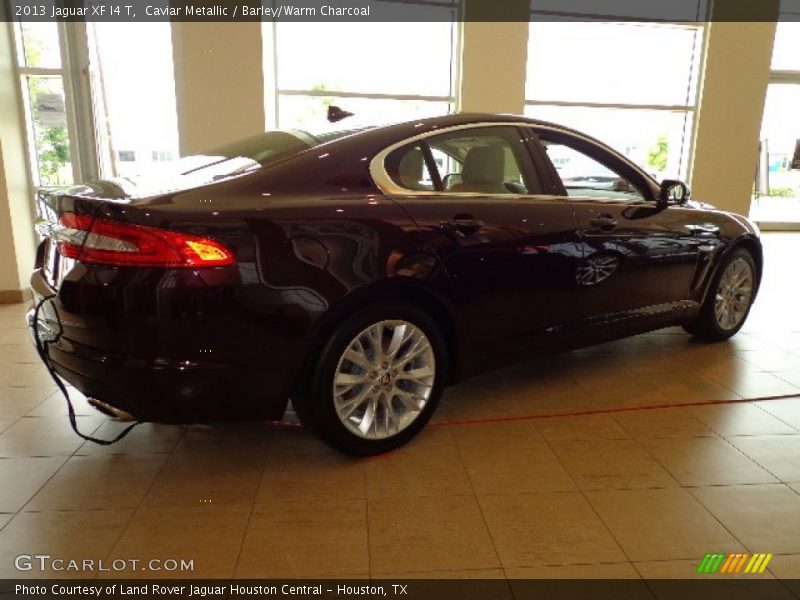 Caviar Metallic / Barley/Warm Charcoal 2013 Jaguar XF I4 T
