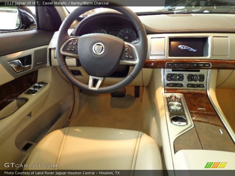 Caviar Metallic / Barley/Warm Charcoal 2013 Jaguar XF I4 T