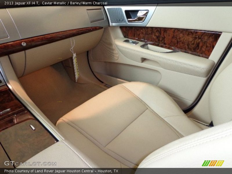 Caviar Metallic / Barley/Warm Charcoal 2013 Jaguar XF I4 T