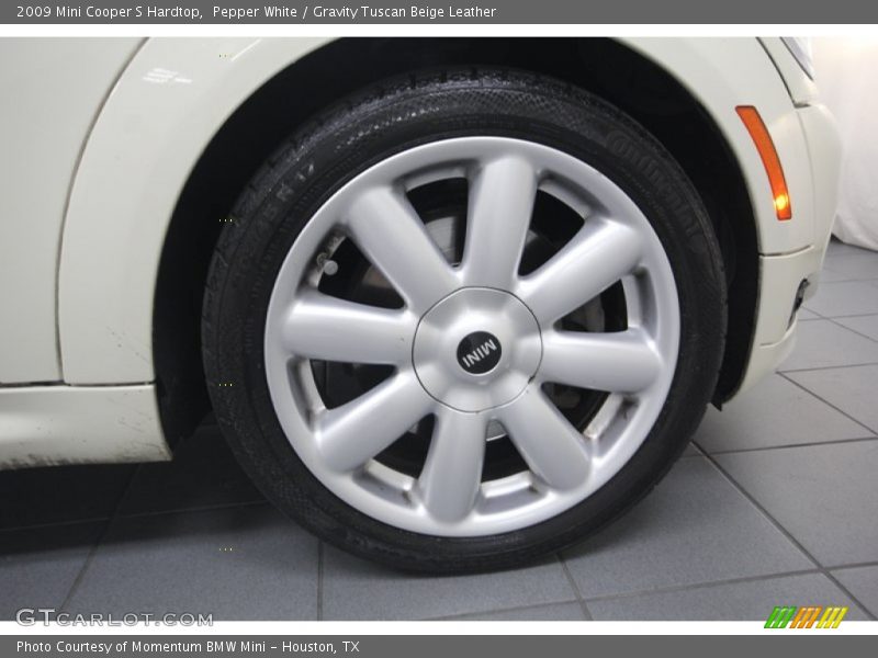 Pepper White / Gravity Tuscan Beige Leather 2009 Mini Cooper S Hardtop