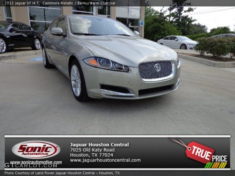 Cashmere Metallic / Barley/Warm Charcoal 2013 Jaguar XF I4 T