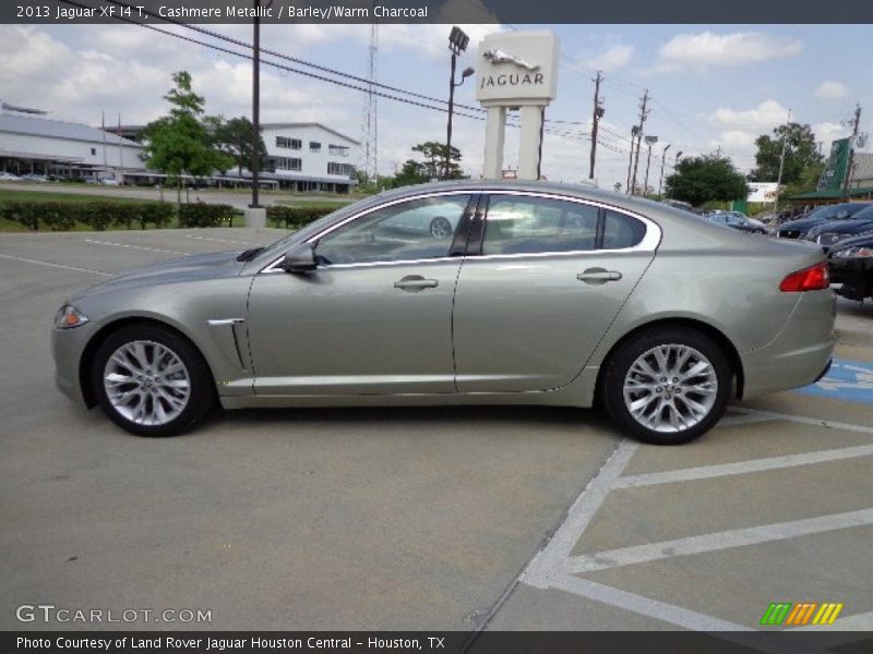 Cashmere Metallic / Barley/Warm Charcoal 2013 Jaguar XF I4 T