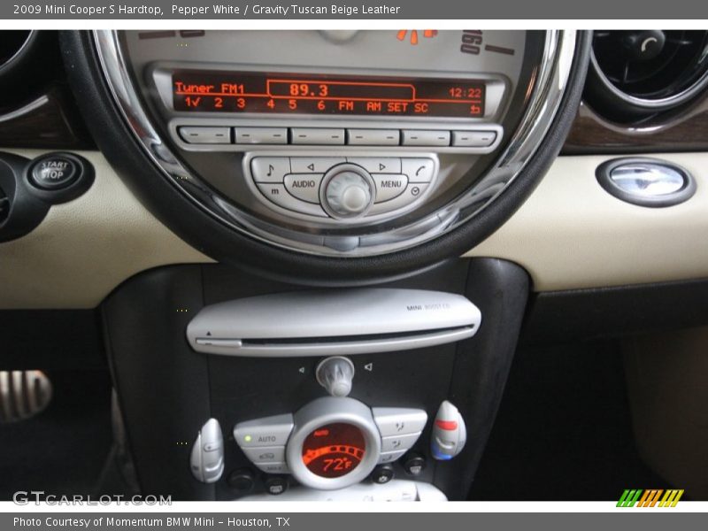 Pepper White / Gravity Tuscan Beige Leather 2009 Mini Cooper S Hardtop