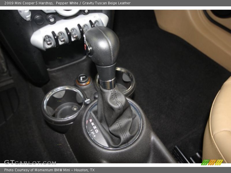 Pepper White / Gravity Tuscan Beige Leather 2009 Mini Cooper S Hardtop