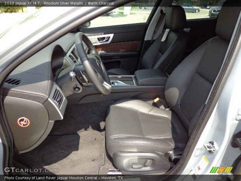 Rhodium Silver Metallic / Warm Charcoal 2013 Jaguar XF I4 T