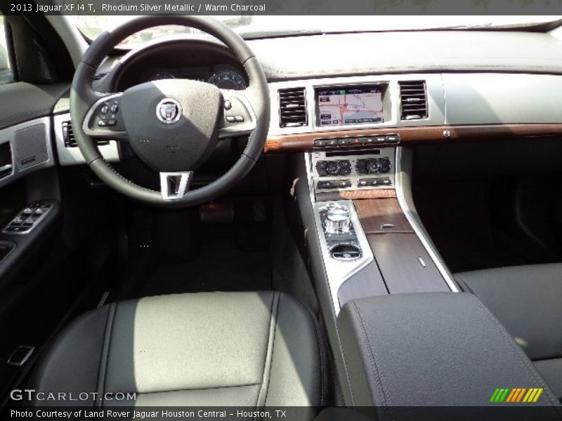 Rhodium Silver Metallic / Warm Charcoal 2013 Jaguar XF I4 T