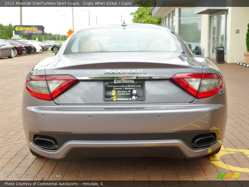 Grigio Alfieri (Grey) / Cuoio 2013 Maserati GranTurismo Sport Coupe