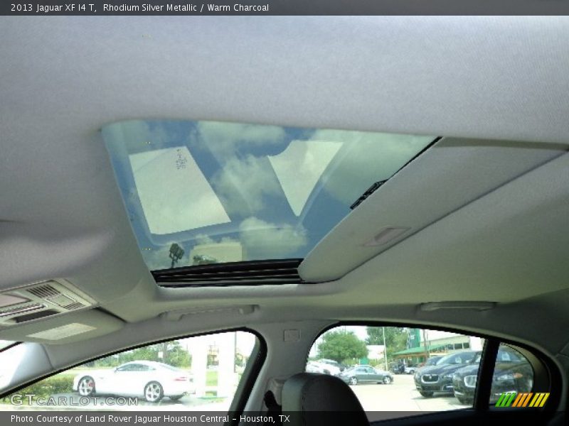 Rhodium Silver Metallic / Warm Charcoal 2013 Jaguar XF I4 T