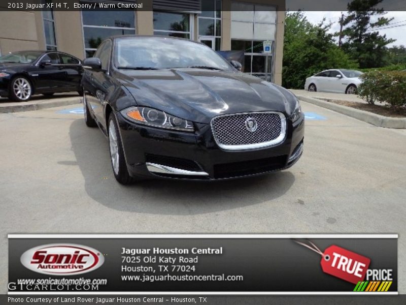 Ebony / Warm Charcoal 2013 Jaguar XF I4 T