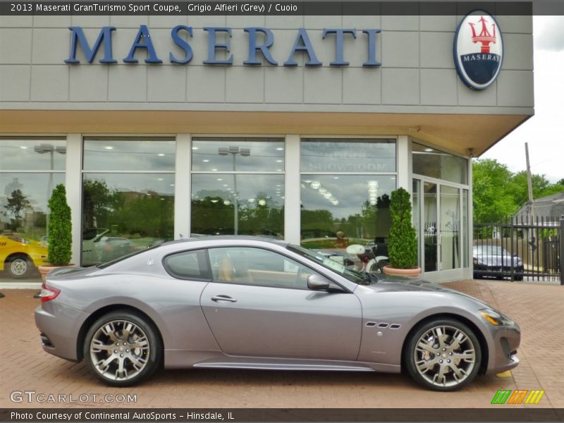 Grigio Alfieri (Grey) / Cuoio 2013 Maserati GranTurismo Sport Coupe