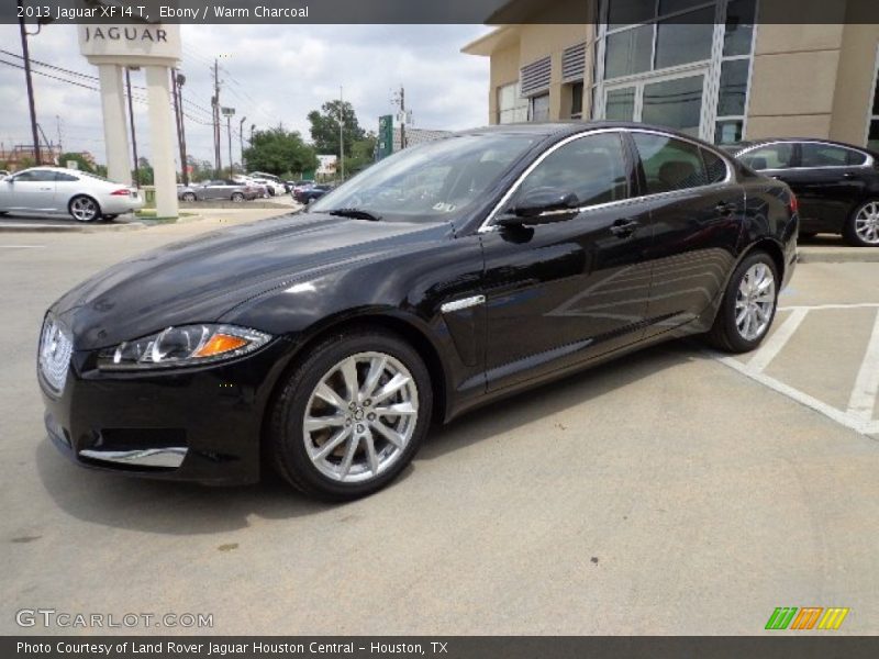 Ebony / Warm Charcoal 2013 Jaguar XF I4 T