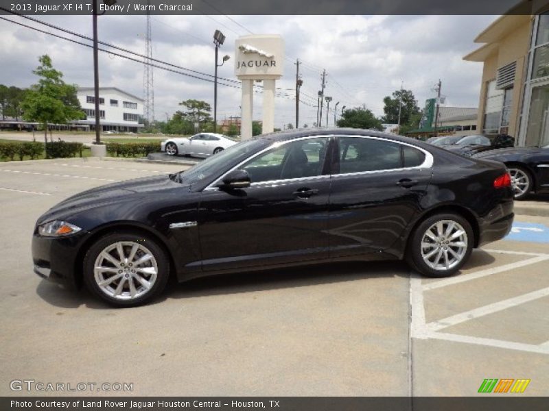 Ebony / Warm Charcoal 2013 Jaguar XF I4 T
