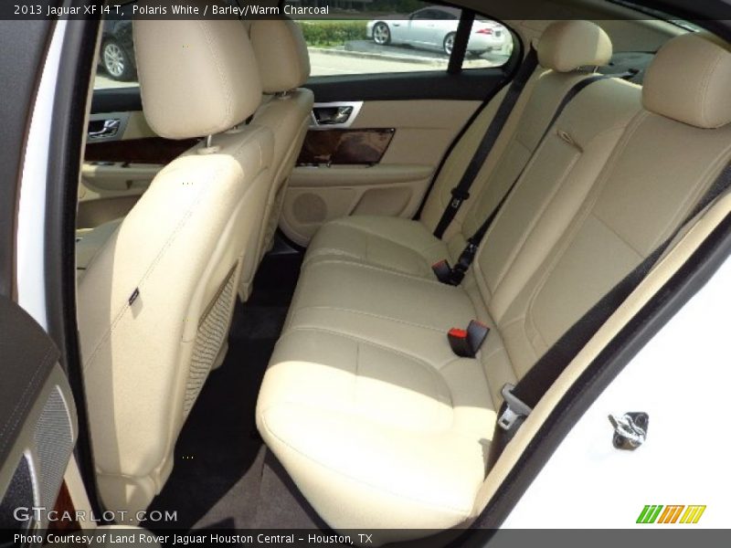 Polaris White / Barley/Warm Charcoal 2013 Jaguar XF I4 T