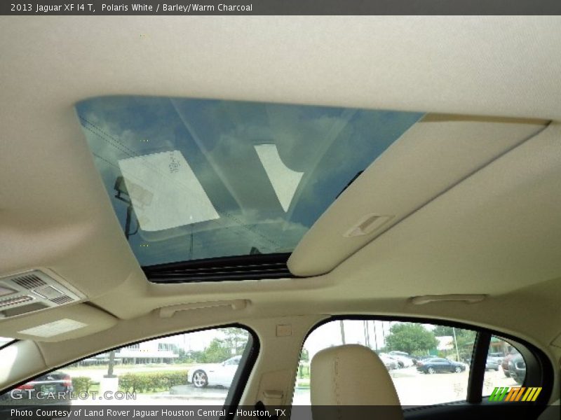 Polaris White / Barley/Warm Charcoal 2013 Jaguar XF I4 T