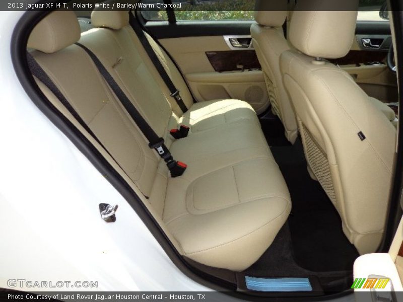 Polaris White / Barley/Warm Charcoal 2013 Jaguar XF I4 T