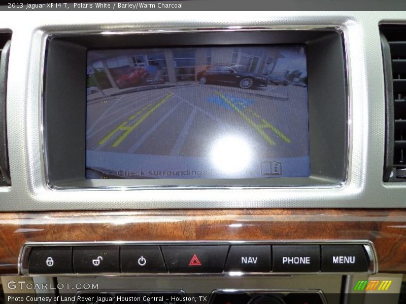 Polaris White / Barley/Warm Charcoal 2013 Jaguar XF I4 T