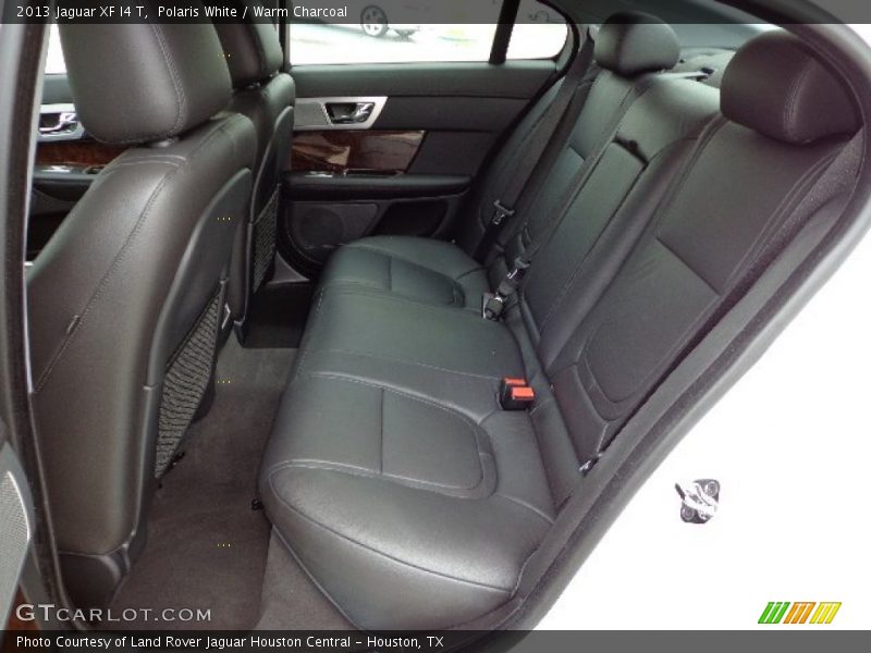 Polaris White / Warm Charcoal 2013 Jaguar XF I4 T
