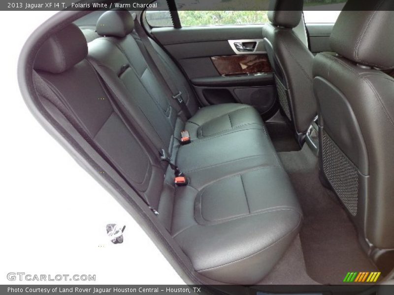 Polaris White / Warm Charcoal 2013 Jaguar XF I4 T