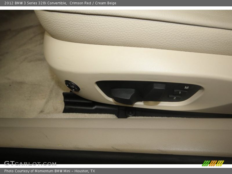 Crimson Red / Cream Beige 2012 BMW 3 Series 328i Convertible