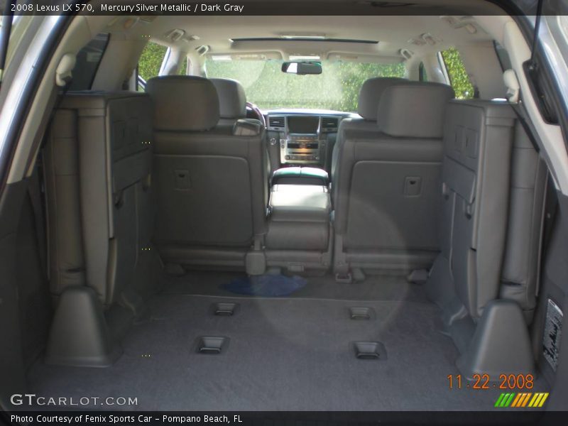 Mercury Silver Metallic / Dark Gray 2008 Lexus LX 570