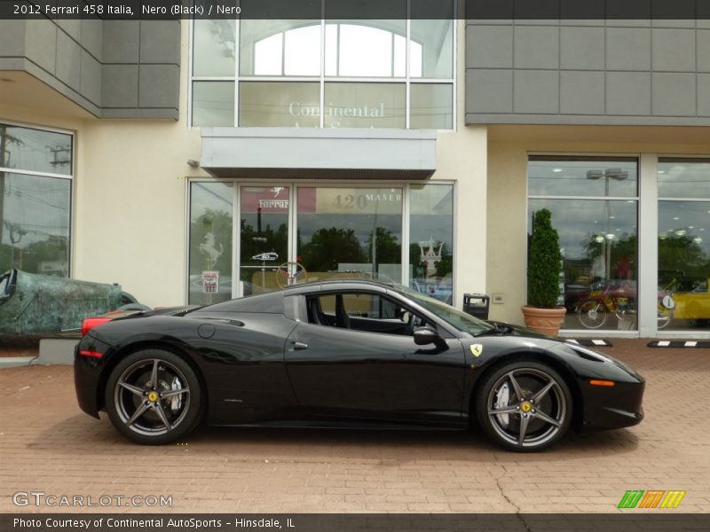  2012 458 Italia Nero (Black)