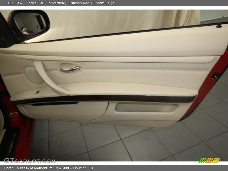 Crimson Red / Cream Beige 2012 BMW 3 Series 328i Convertible